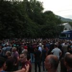 Բախում ցուցարարների և ոստիկանների միջև. Իջևանում լարված է. (upd.)