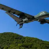 Mojave անօդաչու թռչող սարքը Հարավային Կորեայում ցուցադրական թռիչքի ժամանակ