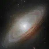 NGC 4698 պարուրաձև գալակտիկան՝ «Հաբլի» պատկերում