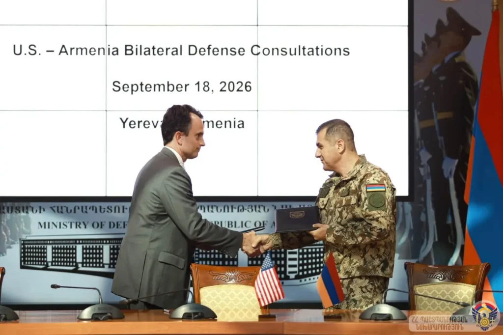 Հայաստան–ԱՄՆ պաշտպանական խորհրդակցությունների ավարտը, 18 սեպտեմբերի 2026 / Լուսանկարը՝ ՀՀ ՊՆ, աղբյուրը՝ Արմենպրես
