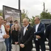 Նիկոլ Փաշինյանը «Նոայի» մանկապատանեկան ֆուտբոլի կենտրոնի բացմանը / © ՀՀ վարչապետի աշխատակազմ